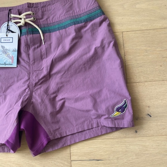 Woodpecker Canadian Designer Swim Trunks Medium NWT - Picture 5 of 5